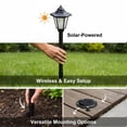 thumbnail image 5 of Vintage Hexagonal Solar Garden Light, Solar Lanterns Outdoor Waterproof Led Decorative Lamp for Patio Garden, 5 of 9