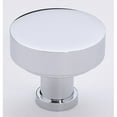 thumbnail image 4 of Alno A716-1-PC Moderne 1" Round Flat Disc Mushroom Solid Brass Cabinet Knob Drawer Knob -, 4 of 4