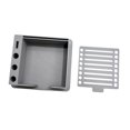 thumbnail image 3 of HILABEE Sticky Note Holder Sticky Note Stencil for Office Supplies Workers Classroom Grey, 3 of 9