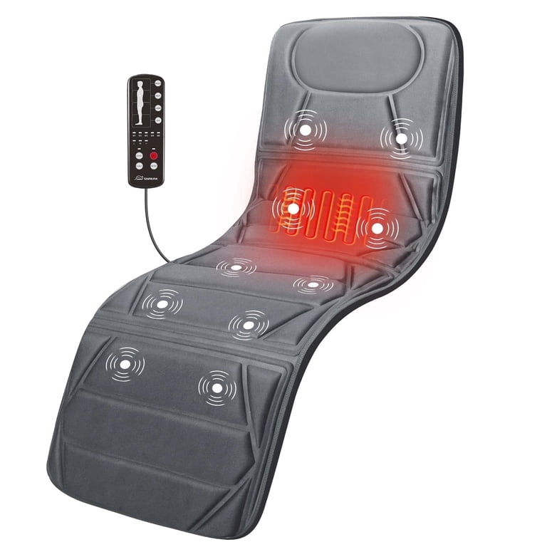 Snailax Full Body Massage Mat with Heat, Gray photo 1