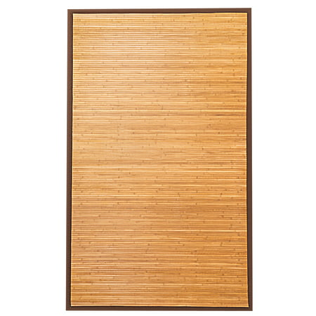 Costway 5' x 8' Bamboo Area Rug Floor Carpet Natural Bamboo Wood Indoor Outdoor (Best Rugs For Wood Floors)