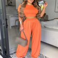 thumbnail image 3 of EASYBRAUS Women Printed Two Piece Short Sleeve Blazer Set Elegant Casual Summer Outfit S-3XL, 3 of 5