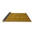 thumbnail image 2 of Ahgly Company Indoor Square Abstract Yellow Modern Area Rugs, 7' Square, 2 of 4