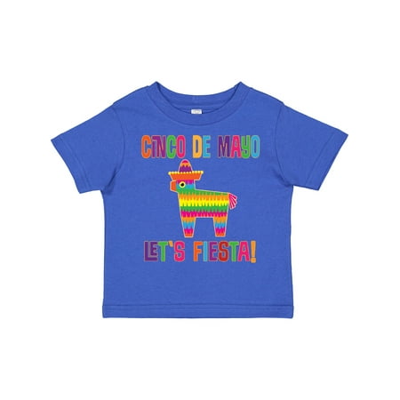 

Inktastic Cinco De Mayo Pinata Lets Fiesta Gift Toddler Toddler Girl T-Shirt