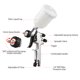 thumbnail image 5 of Pistola HVLP 1.0 mm Kit de Pistola de Pulverización de aire 250cc Copa de Fluido Feed Air Paint Pinte Mini Handheld de Pinta de 360 ​​Grados Pistola de Pulverización para, 5 of 6