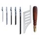 thumbnail image 2 of Sierra De Mano Curvada Con De Madera, Cuchillas Desmontables De Acero Con Alto Contenido De Carbono, Herramienta De Sierra Portátil Para Carpintería, 2 of 7