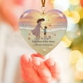 thumbnail image 6 of Love Heart Ornaments Of All The Weird Things I Have Found You're By Far My Favorite Ornament Couple Christmas OHoliday Keepsake For Couple Her Him, Blue, 6 of 7