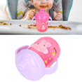 thumbnail image 4 of Cartoon Sippy Cup Infant Sippy Cup Portable Cartoon Animal Pattern Baby Spill Proof Trainer Cup Birthday Gift 260ml Rose Red, 4 of 8