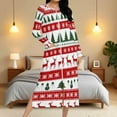 thumbnail image 3 of Christmas Zip Robe for Women Fleece Nightgown Long Sleeve Reindeer Print Flannel Sleepwear Warm Winter Loungewear, 3 of 8