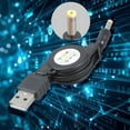 thumbnail image 6 of BQBQERT Adjustable Length USB 5V Power Cord DC4.0mmx1.7mm Plug Charging Cable Line For LED Lights Small Electronics, 6 of 8
