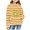 Yellow D, variant on Zpanxa Girls 4-14 Year Old Patterned Hooded Sweatshirt, Soft Fleece Lined Long Sleeve Pullover with Kangaroo Pocket