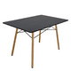 thumbnail image 1 of Mundo In Mesa Comedor Rectangular Oslo 120x80 cm Melamina 6 personas Mundo In rectangular, 1 of 8