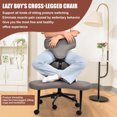thumbnail image 6 of Kalkiam Fidget Chair Ergonomic Comfort Kneeling Chair Height Adjustable Seat with Lumbar Support for Adults Fidget and Yoga Pose Improvement welcoming, 6 of 9
