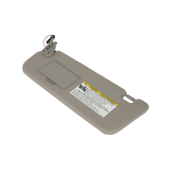 ECCPP Gray Car Sun Visor Left Driver Side fit for 2006-2008 for Hyundai Sonata Windshield Visor Without Sunroof