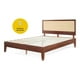 thumbnail image 4 of Base de cama Natural Tejida con Cabecera Individual Nooz, 4 of 6
