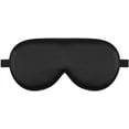 thumbnail image 1 of "Natural Silk Sleep Mask, Blindfold, Super Smooth Eye Mask Unisex (Black)", 1 of 1