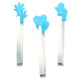 thumbnail image 3 of ColoMX 3 unids Adorables Niños Alimentos Pinzas de Acero Inoxidable Pinzas de Azúcar de Silicona Clips de cocina, 3 of 8