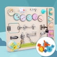 thumbnail image 4 of Busy Board Accessories Equipment Toy Parts Basic Learning Child Building Blocks Rotating Gears , Style 2, 4 of 8