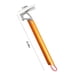 thumbnail image 3 of Extractor de clavos para acampar al aire libre | Extractor de estacas de acero inoxidable con mango de aleación de aluminio | Extractor portátil de estacas para tiendas de campaña, camping,, 3 of 7