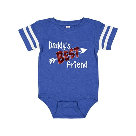 

Inktastic Daddy s Best Friend- Arrow and Plaid Letters Gift Baby Boy or Baby Girl Bodysuit