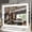 White-20"L x 22"W, variant on Vanity Mirror With Lights 20"x23" Lighted Makeup Large Touch Sensor Dimmable 3 Modes Square White