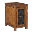 thumbnail image 2 of Ashley Furniture Table d'Appoint avec Porte en Maille en Marron, 2 of 2