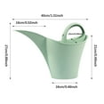 thumbnail image 2 of LHWEN Household Lightweight Portable Gardening Watering Can with Long Spout Sprinkler - Plastic Large Capacity Practical Design - Ideal for Indoor Plants Garden Beds Vegetable Patch, 2 of 7