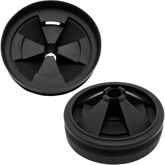 2PCS Disposal Splash Guard, Sink Baffle Disposal Replacement Mounting Gasket, Quiet garbage disposal rubber drain insert, Removable Garbage Disposal Parts
