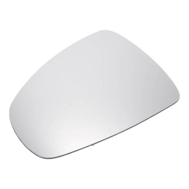 Reemplazo de vidrio del espejo retrovisor del lado del conductor izquierdo calefaccionado, vidrio blanco con ajuste trasero para Audi A1 10-19