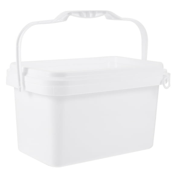 NICEXMAS Paint Can Paint Bucket White PP 1Pack
