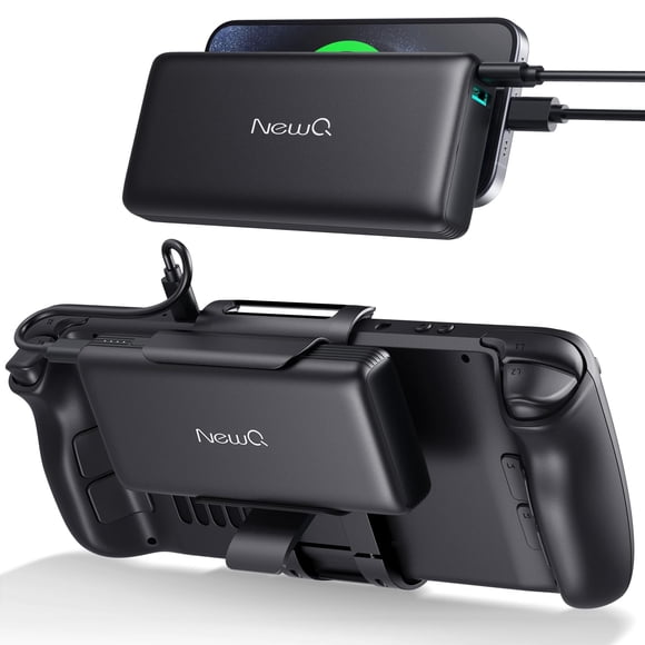 Banco de baterías y soporte 2 en 1 PD3.0 de 20000 mAh y 65 W para Steam Deck