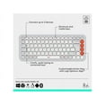thumbnail image 4 of Logitech POP ICON Combo, Bluetooth Keyboard and Mouse Combo, Comfortable Typing, programmable Keys and Buttons, Off-White, 4 of 14