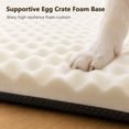 thumbnail image 6 of PAWZ Road Dog Cave Bed, Soft Pet Cave with Removable Cushion, Cozy Pet House for Small Dogs & Cats, White, 6 of 11