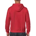 thumbnail image 2 of Sudadera Lisa Con Gorro, Cierre Y Cangurera National Style, 2 of 2