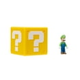 thumbnail image 4 of The Super Mario Bros. Movie 1.25 inch Mini Princess Peach Figure with Question Block, 4 of 5