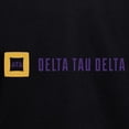 thumbnail image 3 of CafePress - Delta Tau Delta Full Color Signature Sweatshirt - Pullover Hoodie, Classic & Comfortable Hooded Sweatshirt, 3 of 4