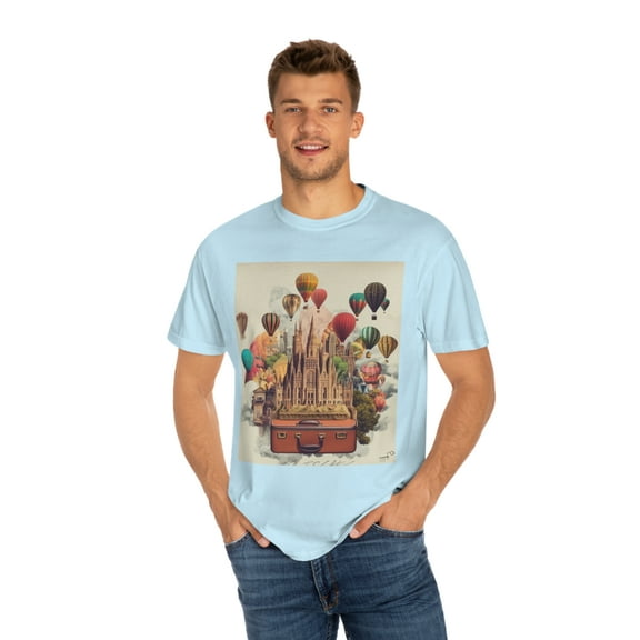 Barcelona Spain - City Wanderlust Unisex Adventure Tee