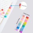 thumbnail image 2 of 1800 Pcs,Sticky Index Tabs, Pop Up Index Tabs, Tabs Flags Stickers，Page Markers, Self Adhesive Tabs Page Markers for Reading Notes Book and Classifying Files.9 Bright Colors of 200 Flags per Color.CA, 2 of 5
