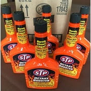 STP, Octane Booster, Fuel Intake System Cleaner, Helps Restore Power and Acceleration, Treats up to 28 Gallons, 6 Pack
