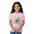 thumbnail image 3 of Disney Princess Girls Short Sleeve Graphic T-Shirt, Sizes 4-16, 3 of 7