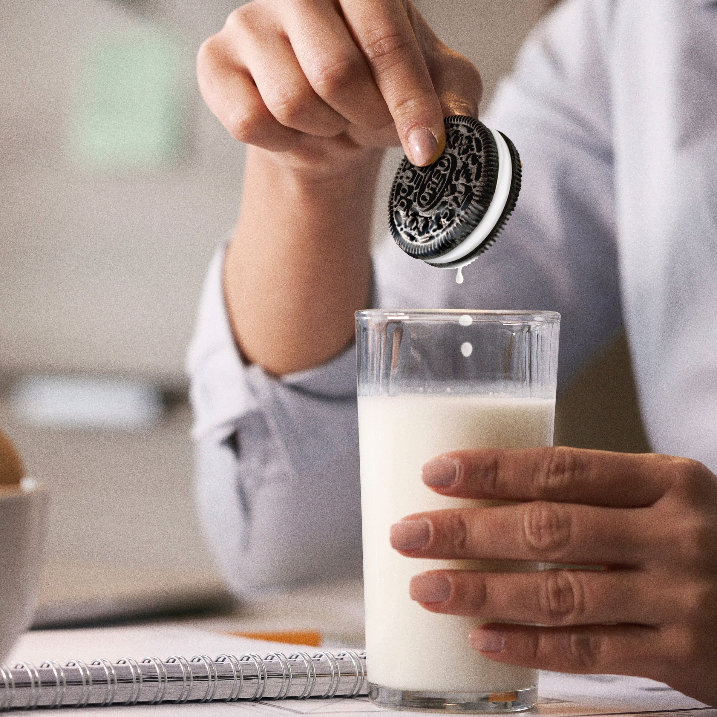 Biscuits-sandwiches au chocolat OREO L’original, 20 sachets Snak Paks (emballés individuellement), 40 biscuits, collations pour l’école, collations pour la boîte à lunch, fête d'anniversaire 440 g