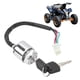 thumbnail image 3 of Conjunto de Interruptor de Encendido, Interruptor de Encendido de Motocicleta de Reemplazo, Universal Estándar Ven Con 2 Llaves, Motocicleta para Bicticleta Eleccica de Bicictleta, 3 of 7