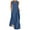 Navy summer dresses for women, variant on Wycnly Summer Dresses for Women Casual Pocket Plus Size Swing Tunic Tank Maxi Sundress 2025 Sleeveless V-Neck Solid Long Formal Dress Navy XL