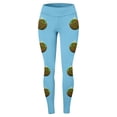 thumbnail image 4 of WILLBEST Leggings de Yoga de Cintura Alta Para Mujer, Suaves, Elásticos, Con Estampado Navideño, Bloques de Color, Cómodos, Para Fitness y Correr, 770 Grande, 4 of 4