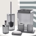 thumbnail image 4 of AOOOWER 5Piece User friendly Bathroom Essential Set Soap Dispenser Toothbrush Holder Tumblers Vanity Tray and Holder, 4 of 12