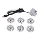 thumbnail image 3 of Kit de engranajes para motor de barbacoa eléctrica, piezas de motor con cable, accesorios para barbacoa giratoria automática DIY para picnics y cocina, 3 of 8