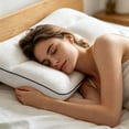 thumbnail image 5 of Posture Pillow for Neck and Shoulder, 2026 Ergonomic Sleeping Cooling Pillow with 5-Zone Support for Back Side and Stomach Sleepers(Pillow + Pillowcase), 5 of 9