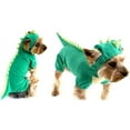 thumbnail image 6 of Dinosaur Dog Halloween Costume Pet Hoodie for Small Medium Dogs Cats Halloween Cosplay Apparel Accessories, 6 of 7