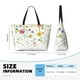 thumbnail image 4 of Easygdp Wildflowers Bolsa de Viaje de Playa de Gran Capacidad, Bolsa Tote Perfecta para la Playa, Escapadas de Fin de Semana y Viajes, 4 of 7