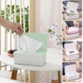 thumbnail image 4 of Tissue Box With Lid, Waterproof Dustproof Wet Wipes Box, Tissue Dispenser For Car Home Off, 4 of 4